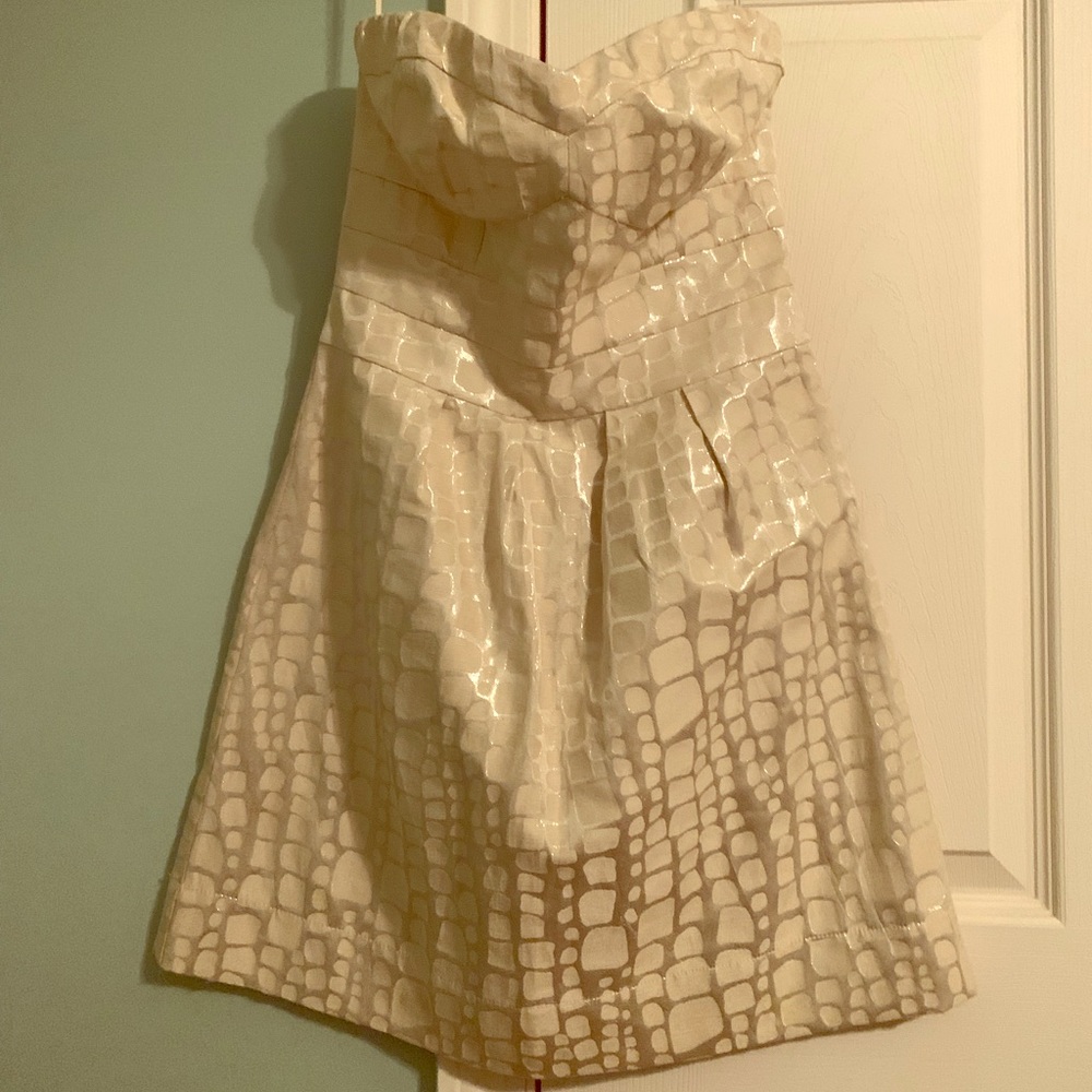Strapless Formal Dress